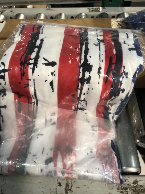 Photo 3 of * xl *
Women American Flag Cold Shoulder Shirt Patriotic Tops Fourth of July Shirts USA Flag Blouse 