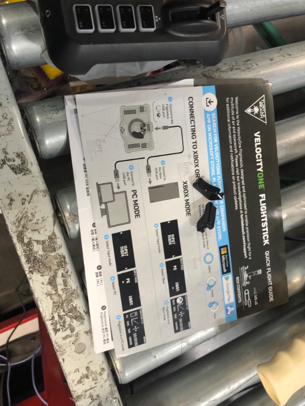 Photo 1 of Turtle Beach VelocityOne Flightstick Universal Simulation Controller Joystick for Air & Space Combat Simulation – Xbox Series X, Xbox Series S, Xbox One, Windows 10, and Windows 11 PCs