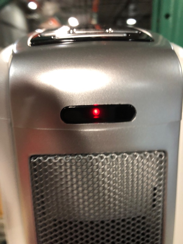 Photo 4 of **PARTS ONLY/NON-REFUNDABLE***
Lasko Oscillating Ceramic Tower Space Heater for Home with Overheat Protection, Timer, 22.5 Inches, Silver, 1500W, 5775 Silver 5775