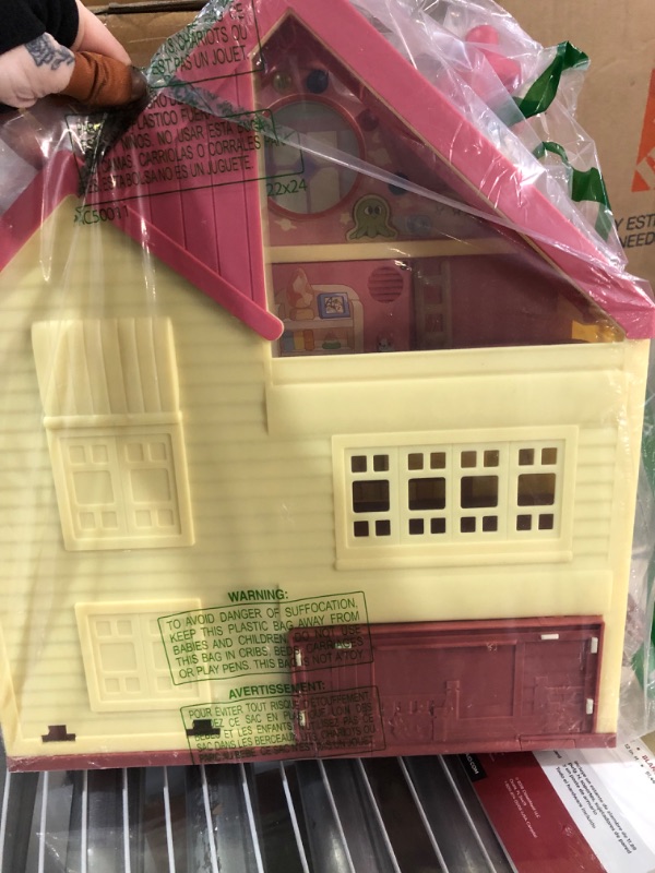 Photo 1 of *HOUSE ONLY* 
Bluey Ultimate Lights & Sounds Playhouse & Toy Box, 2.5-3 inch Figures - Amazon Exclusive & Bus + Mates, 2.5-3 inch Figures | Amazon Exclusive Playhouse+ Figures