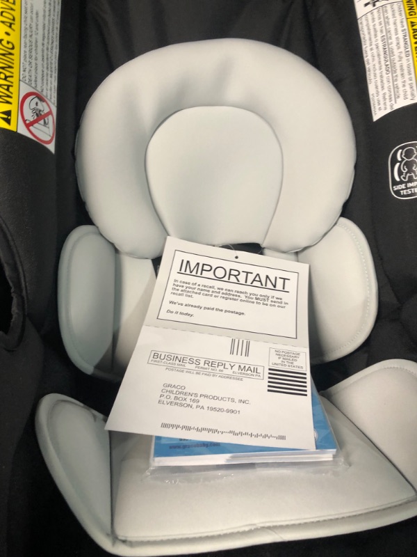 Photo 4 of ***USED - DIRTY***
Graco SnugRide 35 Lite LX Infant Car Seat, Studio SnugRide 1 Count (Pack of 1) Studio