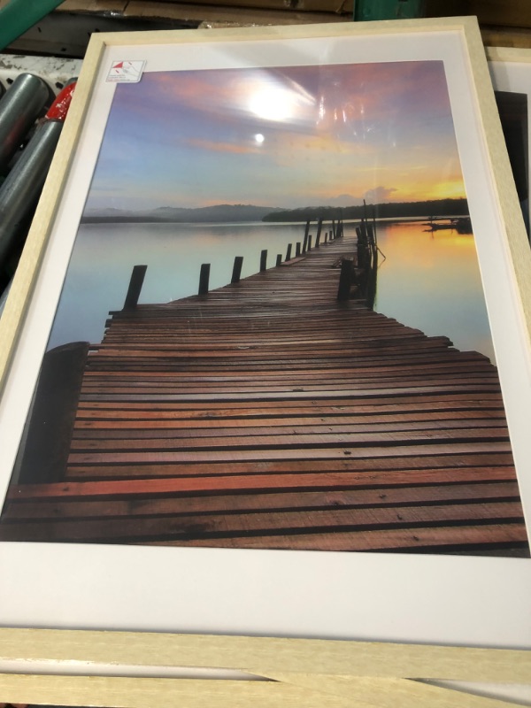 Photo 3 of *SIMILAR TO STOCK* Sindcom 16x24 Poster Frame Picture Frames with Detachable Mat for 14x20 Prints