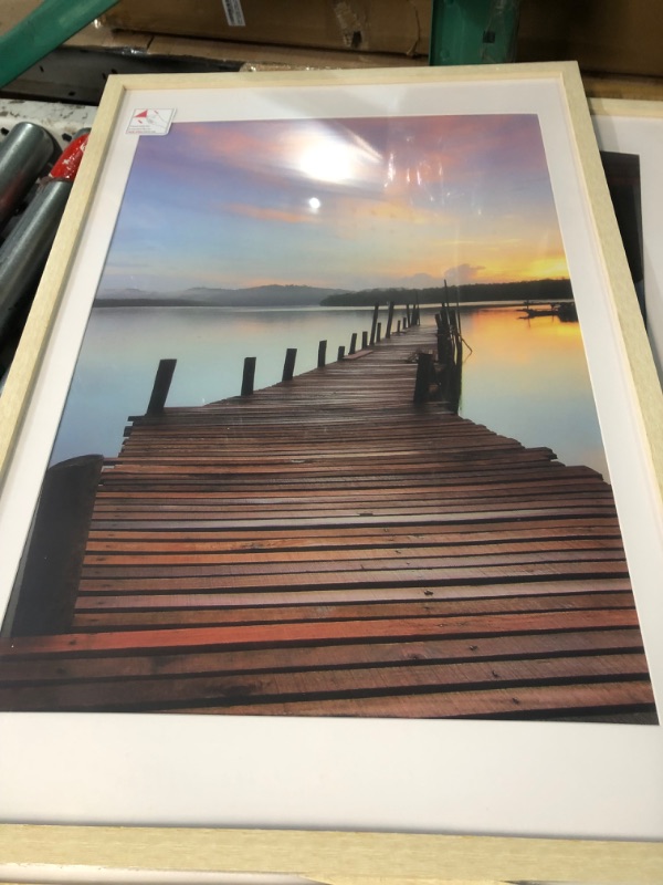 Photo 2 of *SIMILAR TO STOCK* Sindcom 16x24 Poster Frame Picture Frames with Detachable Mat for 14x20 Prints