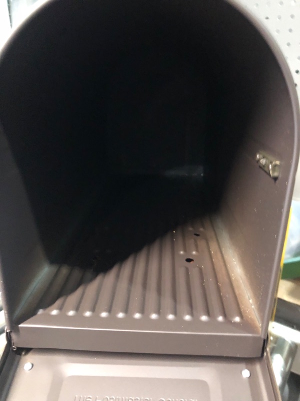 Photo 1 of ***USED - SCUFFED - SCRAPED - LIKELY MISSING PARTS***
Architectural Mailboxes 7900-2RZ-CG-10 Mapleton Postmount Mailbox, Large, Rubbed Bronze