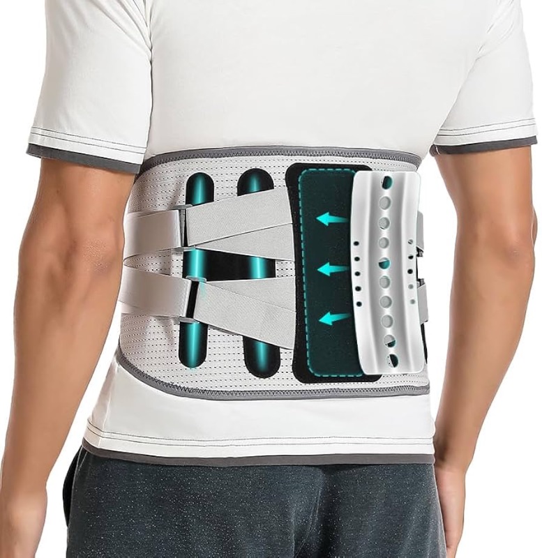 Photo 1 of *similar to stock* Back Brace for Lower Back Pain, Adjustable Lumbar Support for Pain Relief