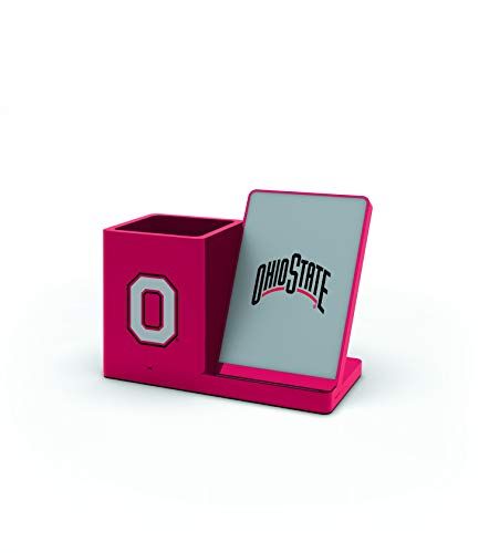 Photo 1 of NCAA Ohio State Buckeyes Wireless Charging Pen Holder
