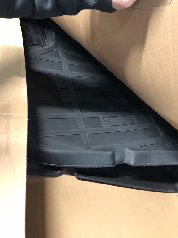 Photo 2 of 2023 for Toyota Camry Floor Mats, 2022 2021 2020 2019 2018, TPE All Weather Protection Waterproof Anti-Slip Front & 2nd Seat & Rear Trunk Mat(Not Fit for Hybrid or AWD), Car Accessories