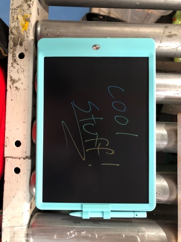 Photo 1 of Grebean LCD Writing Tablet,10 Inch Toddler Doodle Board Colorful Drawing Pad,Erasable Writing Board for Kids,Educational and Learning Toy Gifts for 3 4 5 6 Years Old Boy and Girls(Light Blue)
