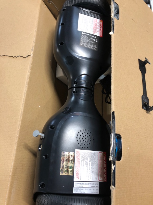 Photo 1 of **PARTS ONLY/NON-REFUNDABLE***
Hover-1 Helix Electric Hoverboard | 7MPH Top Speed, 4 Mile Range, 6HR Full-Charge, Black