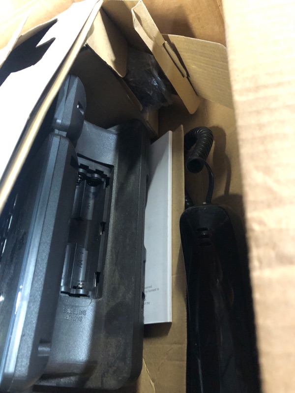 Photo 1 of PARTS ONLY AT&T SB67118 / SB67138 SynJ 4-Line Extendable Range Corded-Cordless + (3) SB67108 Cordless Handsets