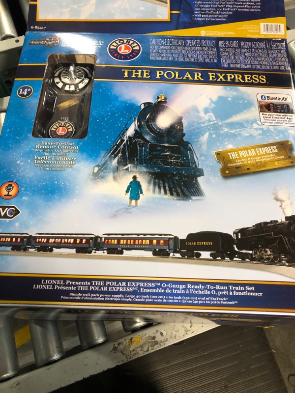 Photo 3 of Lionel - The Polar Express LionChief 5.0 O Gauge Train Set with Bluetooth Capability