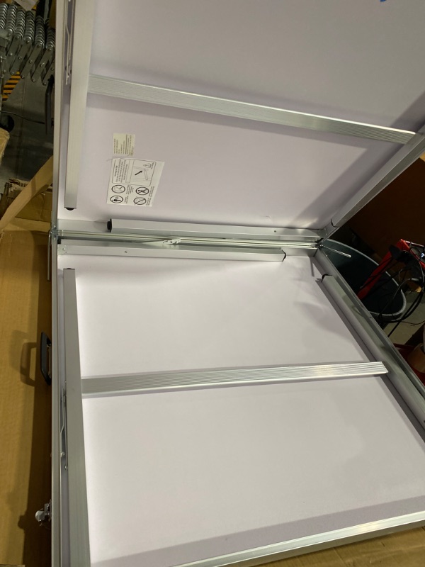 Photo 1 of GoSports Mid-Size Table Tennis Game Set - Portable Table with Net, 2 Paddles and 4 Balls - Blue