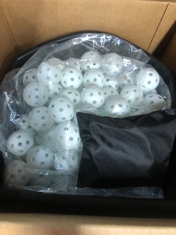 Photo 1 of MaxBP Pitching Machine - Perfect for Kids, Teens & Adults - 30-145 Plus mph Reaction Training for Baseball & Softball - Essential Equipment for Baseball and Softball Training - Automatic and Portable Orig Package Tripod 3