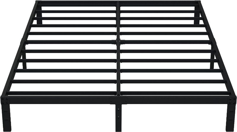 Photo 1 of * see all images *
LUKIROYAL Low Bed Frame Queen Size - 7" Low Profile Bed Frame with Steel Slats