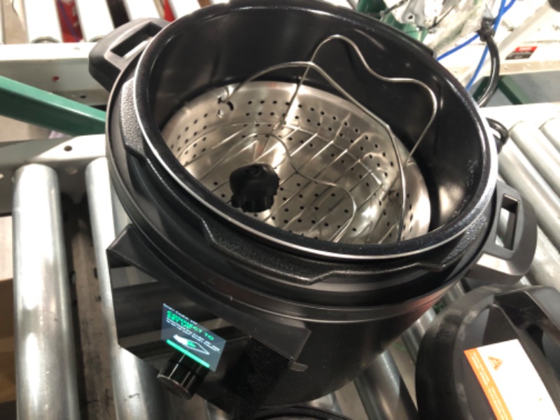 Photo 6 of ***NOT FUNCTIONAL - DOES NOT POWER ON - FOR PARTS ONLY - NONREFUNDABLE***
CHEF iQ Smart Pressure Cooker 10 Cooking Functions & 18 Features, Built-in Scale, 1000+ Presets & Times & Temps w/App for 600+ Foolproof Guided Recipes, Rice & Slow Electric MultiCo