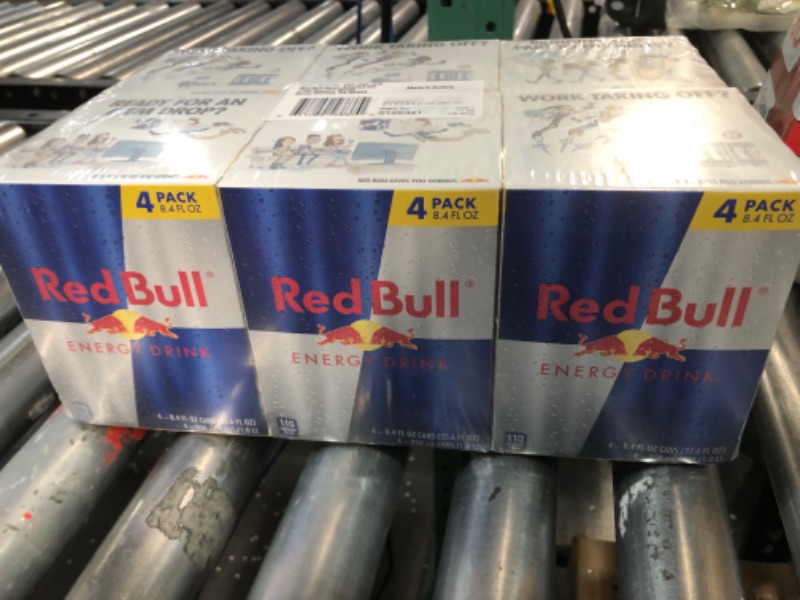 Photo 2 of **BEST BY: FEB 02, 2025**  Red Bull Energy Drink, 8.4 Fl Oz (6 Pack)