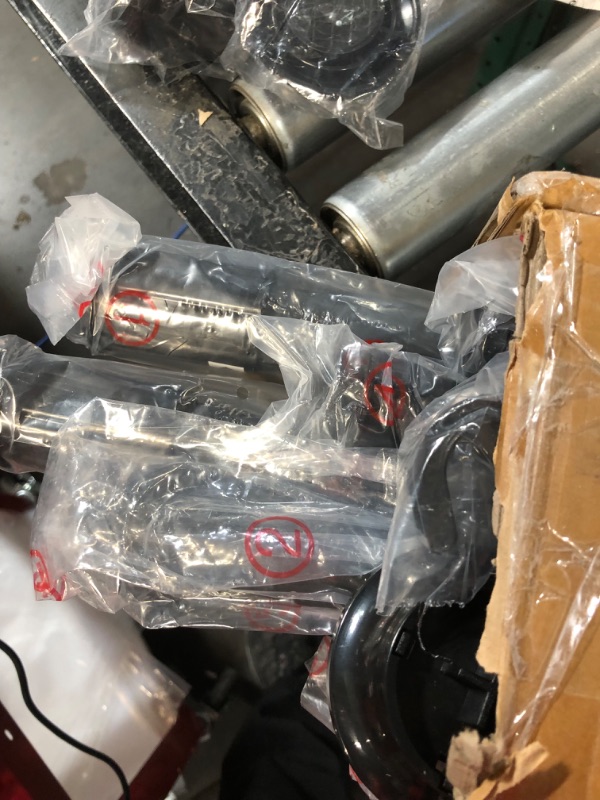 Photo 1 of DYN Ptah Floor to Ceiling Heavy Duty Garment Rack, Metal Adjustable Height Clothing Hanging Rack, Black 2 Tier Free 
