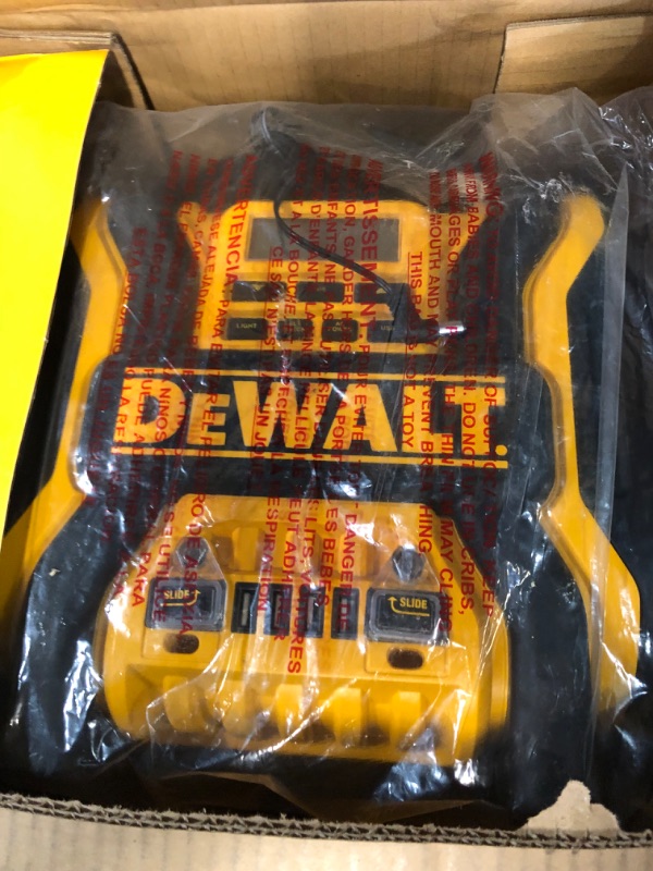 Photo 2 of DEWALT DXAEPS14 1600 Peak Battery Amp 12V Automotive Jump Starter/Power Station with 500 Watt AC Power 
