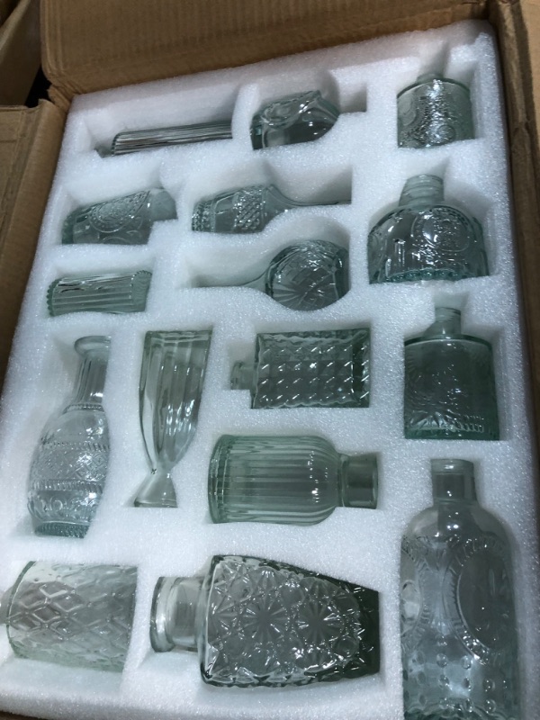 Photo 3 of 
Glass Bud Vase Set of 46, Small Vases for Flowers