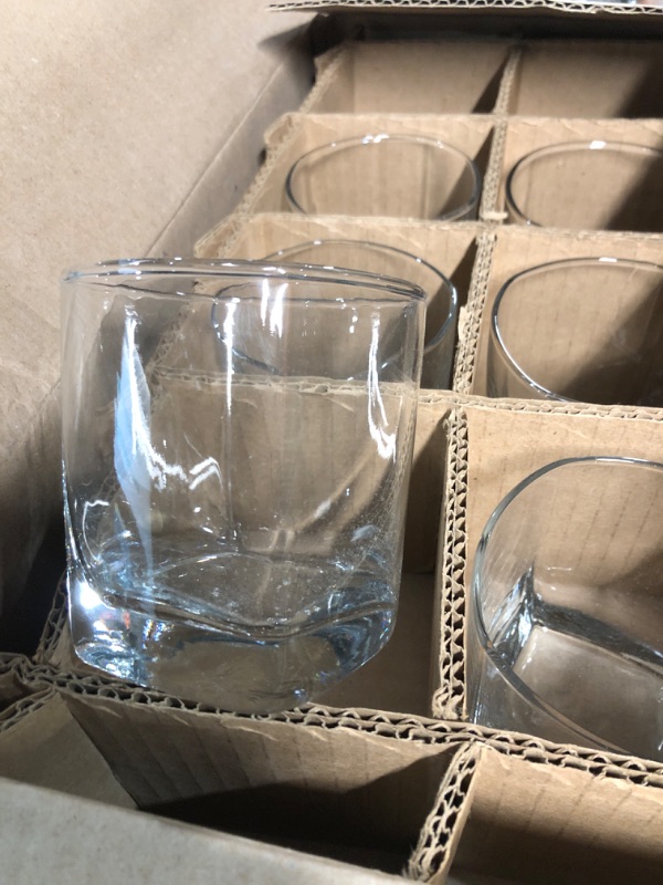 Photo 5 of **MISSING TWO CUPS**  Anchor Hocking Rio Small and Large Drinking Glasses, Set of 16, Clear, 80850L13