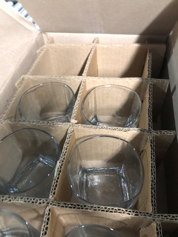 Photo 6 of **MISSING TWO CUPS**  Anchor Hocking Rio Small and Large Drinking Glasses, Set of 16, Clear, 80850L13