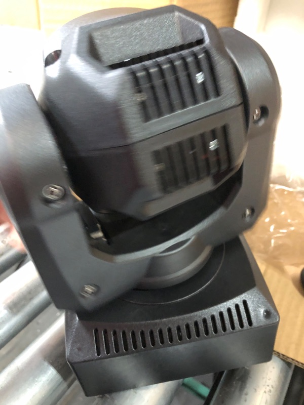 Photo 3 of **UNABLE TO TEST**  50W Moving Head Stage Lights, U`King  (Set of 4) black 
