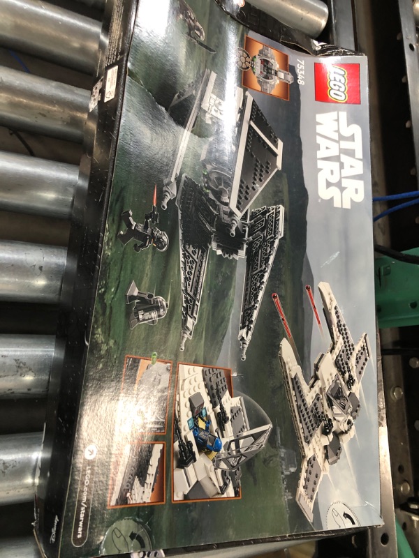 Photo 2 of **FACTORY SEALED**  LEGO Star Wars Mandalorian Fang Fighter vs. TIE Interceptor 75348 Building Toy Set,