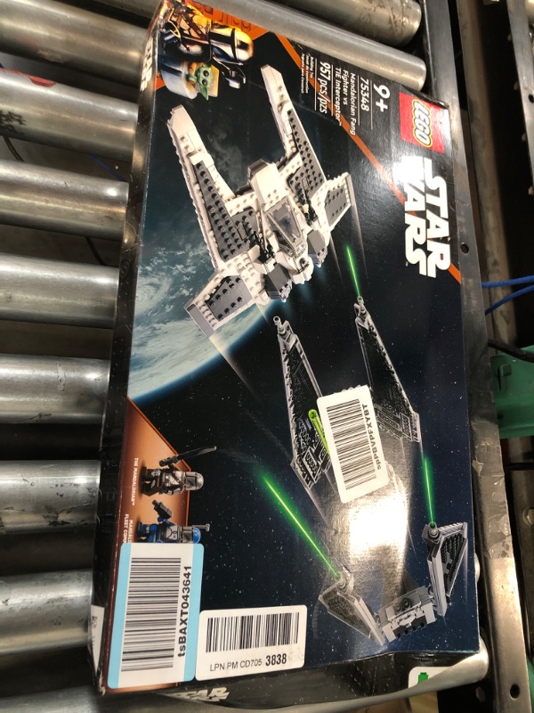 Photo 3 of **FACTORY SEALED**  LEGO Star Wars Mandalorian Fang Fighter vs. TIE Interceptor 75348 Building Toy Set,