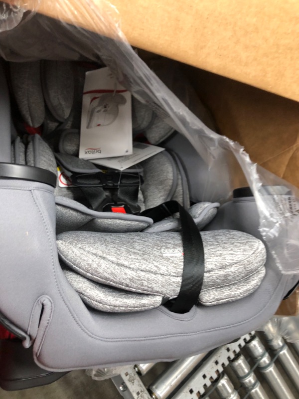 Photo 3 of Britax One4Life Convertible Car Seat, 10 Years of Use from 5 to 120 Pounds, Converts from Rear-Facing Infant Car Seat to Forward-Facing Booster Seat, Performance Fabric, Cool N Dry Moonstone