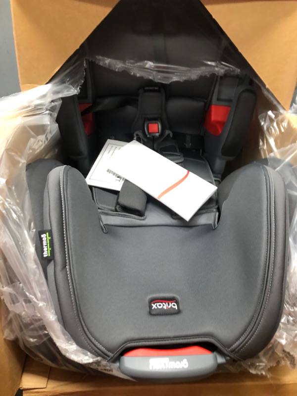 Photo 2 of Britax Grow with You ClickTight Harness-2-Booster Car Seat, Cool N Dry - Cool Flow Moisture Wicking Fabric ClickTight Cool n Dry