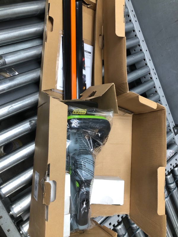 Photo 2 of **BLOWER NOT INCLUDED**   WORKPRO 20V Cordless Tools, 20 Inch Electric Hedge Trimmer and 350 CFM Leaf Blower with 4.0Ah Larger Capacity Battery