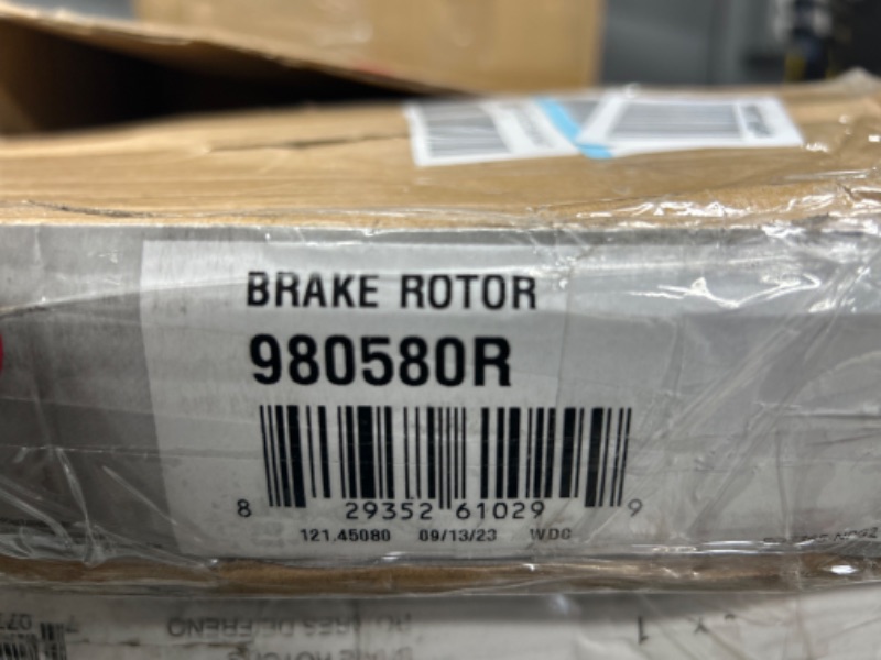 Photo 3 of Replacement Front Brake Rotor for 2007-2015 Mazda CX-9 by: Raybestos (980580R), Silver