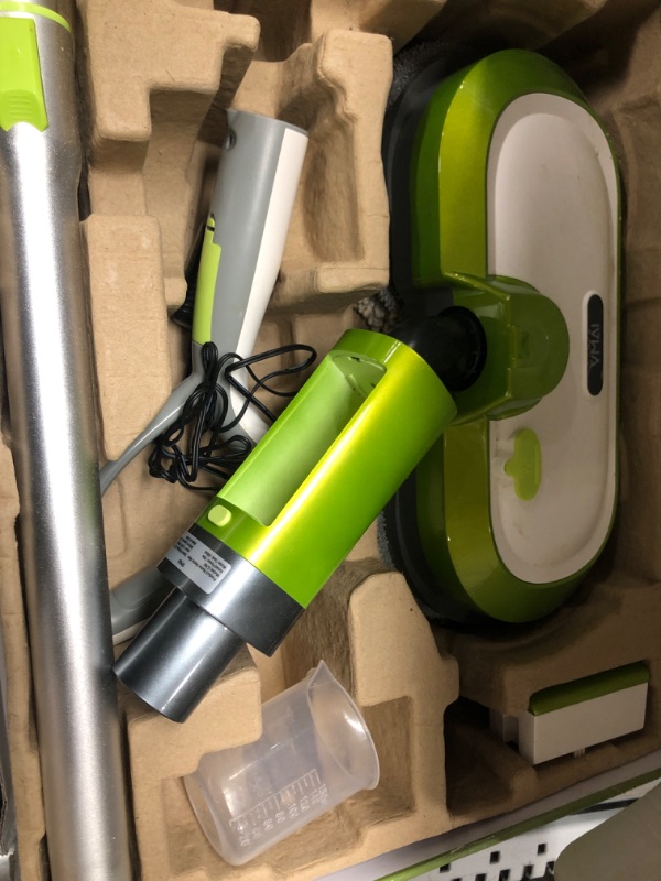 Photo 4 of **NON REFUNDABLE NO R3ETURNS SOLD AS IS**
**PARTS ONLY**Cordless Electric Mop, Electric Spin Mop with LED Headlight and Water Spray, Up to 60 mins Powerful Floor Cleaner with 300ml Water Tank, Polisher for Hardwood, Tile Floors, Quiet Cleaning & Waxing