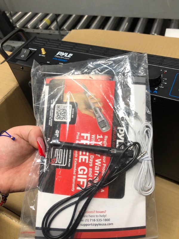 Photo 1 of 2-Channel Bluetooth Power Amplifier - Pyle & StarTech.com 8 O