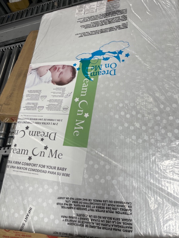 Photo 2 of 
Evolur Comfort Plus Classic 150 Coil Inner Spring Crib & Toddler Mattress I Waterproof I GREENGUARD Gold Certified, White