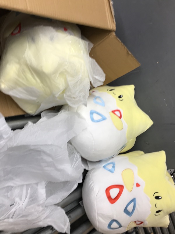 Photo 2 of 5 Pack*****Squishmallows Pokemon 14-Inch Togepi Plush - Add Togepi to Your Squad, Ultrasoft Stuffed Animal Large Plush, Official Jazwares Plush