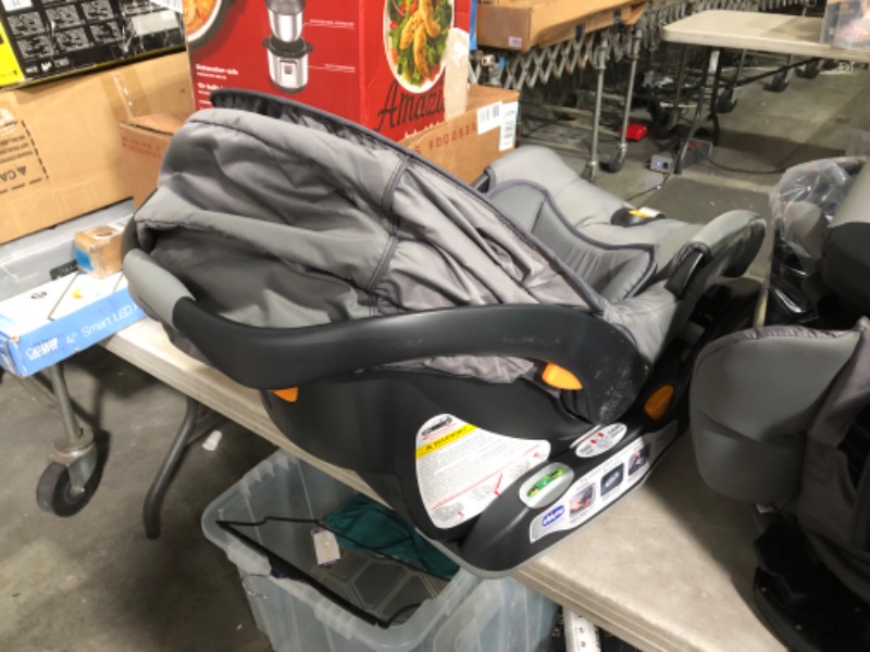 Photo 7 of Chicco Mini Bravo Plus Travel System - Slate | Grey Mini Bravo Plus Slate 