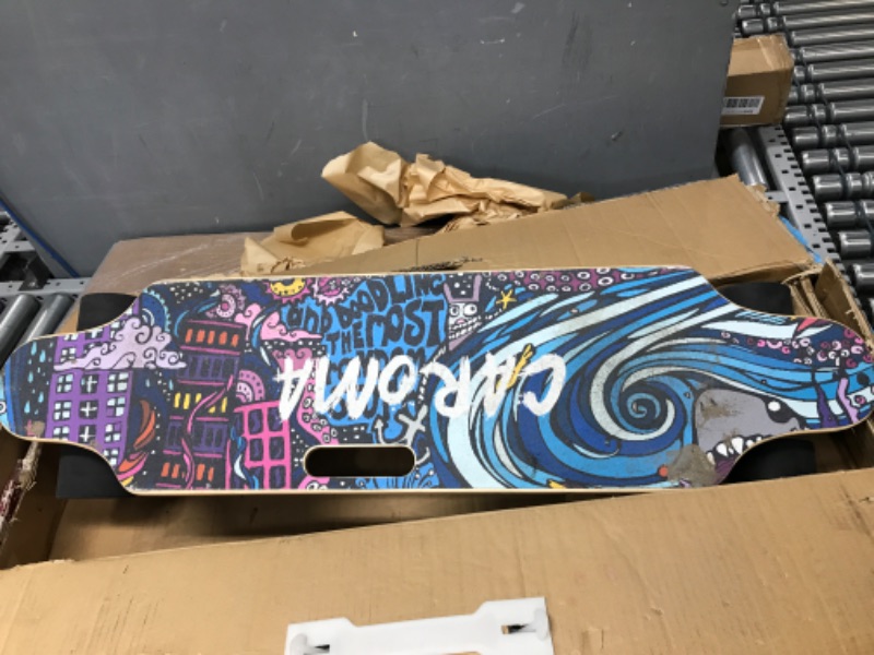 Photo 2 of (PARTS ONLY)Caroma Electric Skateboards with Remote, 350W Hub-Motor Electric Longboard for Adults Teens, 12.4MPH Top Speed, 11Miles Max Range
Color:Graffiti