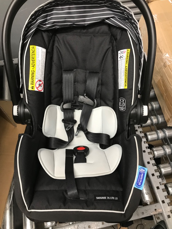 Photo 2 of 
GRACO SnugRide 35 Lite LX Infant Car Seat (LX/TrueShield, Ion)
