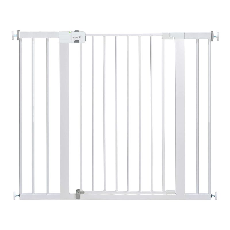 Photo 1 of 
Safety 1st Easy Install 36" Extra Tall & Wide Gate, Fits Between 29'"And 47"
Size:1 Count (Pack of 1)
Style:Extra Tall and Wide
Color:White