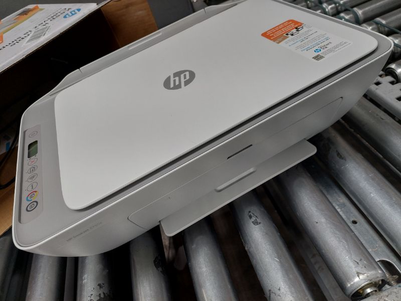 Photo 2 of (NO FREE INK)HP DeskJet 2755e Wireless Color All-in-One Printer  (26K67A), white