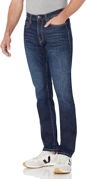 Photo 1 of Amazon Essentials Men's Athletic-Fit Stretch Jean 40w 30l