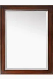 Photo 1 of rectangle mirror with wooden frame 