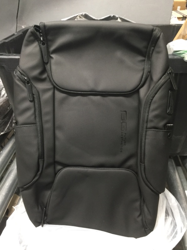 Photo 1 of BANGE Business Smart Backpack Waterproof fit 15.6 Inch Laptop Backpack with USB Charging Port,Travel Durable Backpack BlacK // stock image 