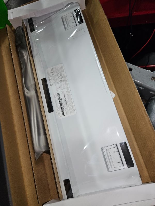 Photo 3 of Razer DeathStalker V2 Pro Wireless Gaming Keyboard: Low-Profile Optical Switches - Clicky Purple - HyperSpeed Wireless & Bluetooth 5.0 - Up to 200 Hrs - Ultra-Durable Coated Keycaps - RGB - White
