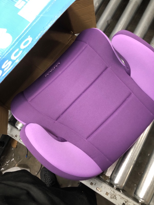 Photo 2 of Cosco Topside Booster Car Seat - Easy to Move, Lightweight Design (Grape), 1 Count (Pack of 1)