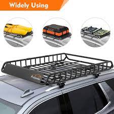 Photo 1 of ***PARTS ONLY*** Everything is there but one of the main pipes that is supposed to slide into another pipe is malformed. so won't go together.
MeeFar Roof Rack Carrier Basket Universal Rooftop 51" X 36" X 5" 