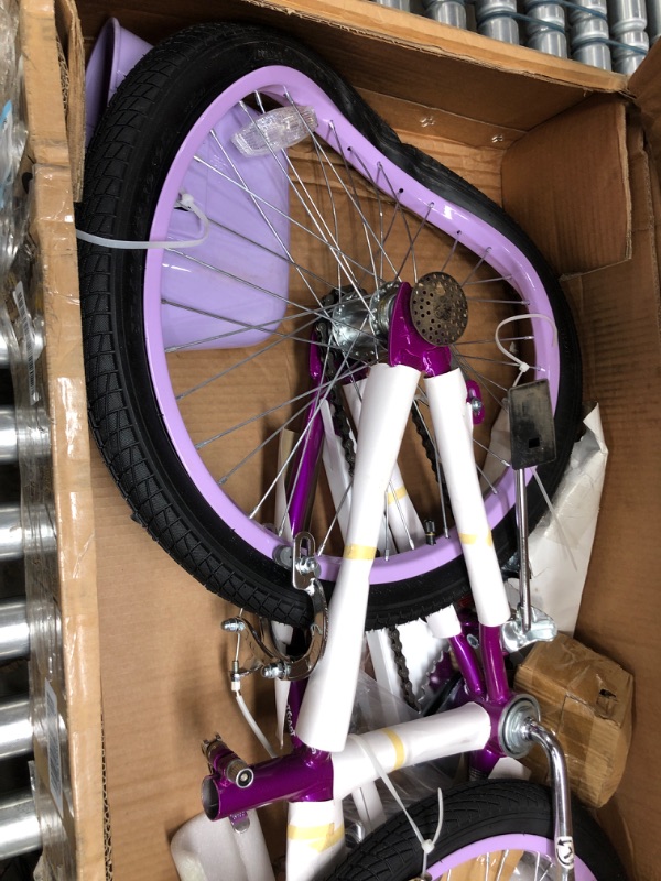 Photo 3 of  (PARTS ONLY) Schwinn Childrens-Road-Bicycles Koen & Elm Big Kid Bike Purple 20-Inch Wheels 20-inch Wheels-no Training Wheels