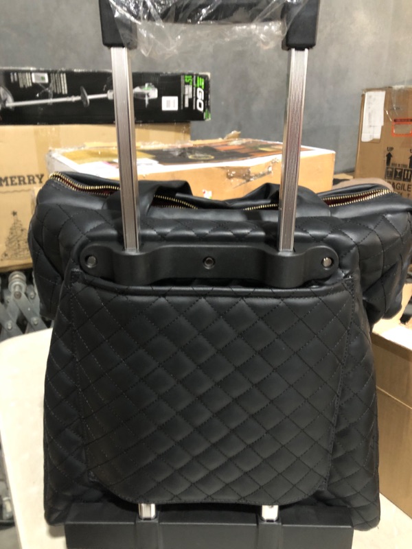 Photo 4 of * used * good condition * see images *
feilario 18in Leather Softside Underseat Carry on Suitcases Expandable Spinner Wheels Travel Luggage