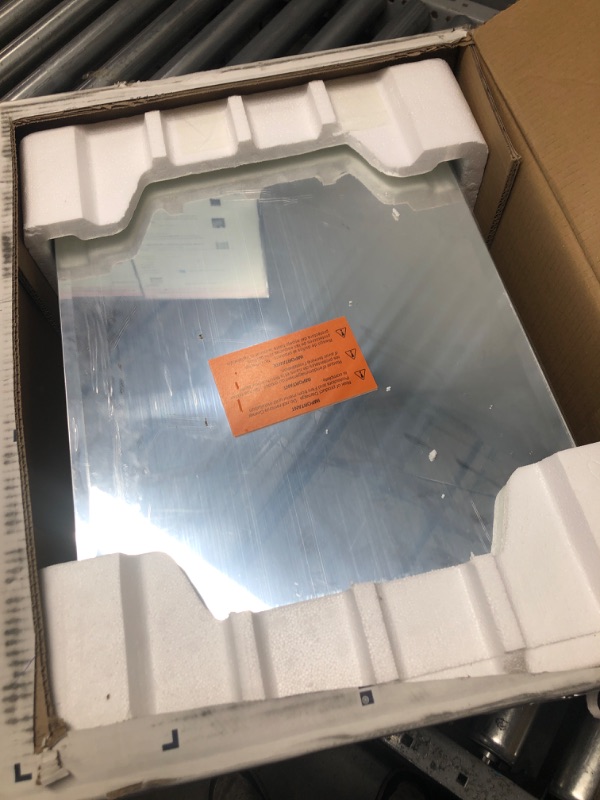 Photo 1 of 15.5 in. W x 19.5 in. H x 5 in. D Aluminum Recessed Medicine Cabinet
